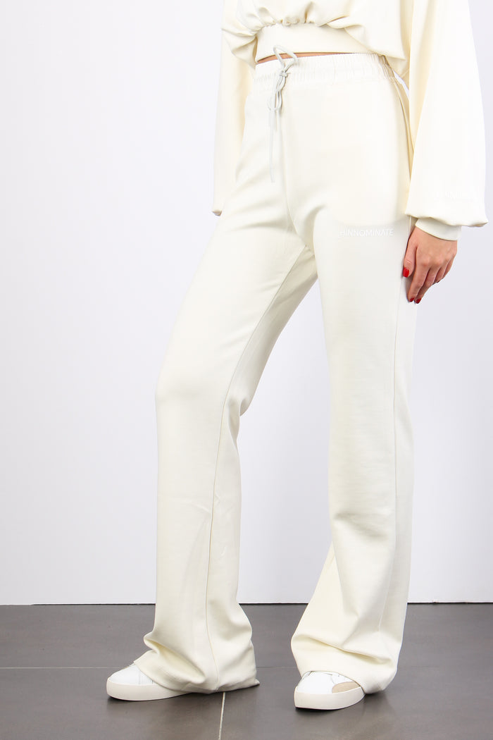 Pantalone Palazzo Modal Off White-4