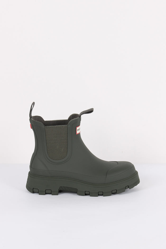 Elements Elastic Chelsea Boot Dark Olive