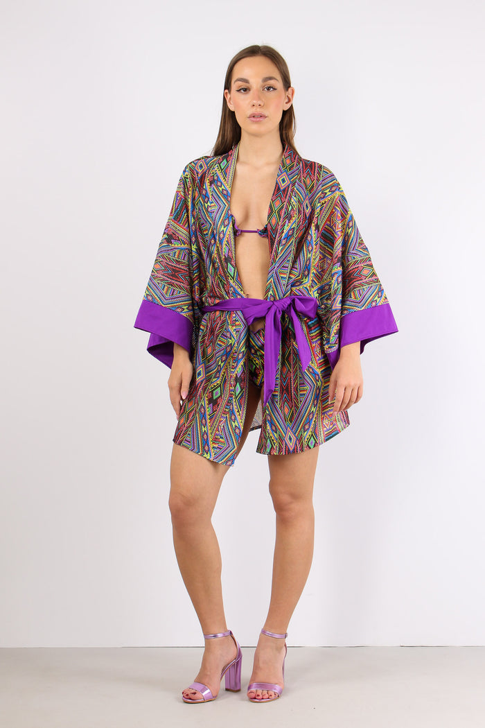 Kimono Corto Masai Color Unica-5