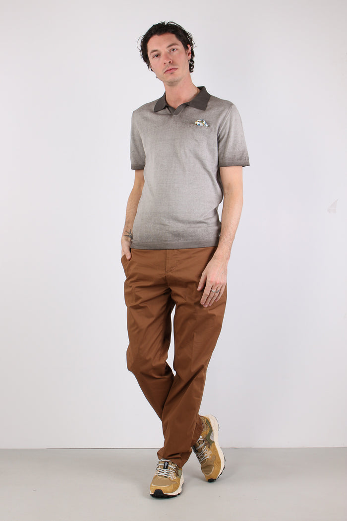 Polo Derby Taschino Fantasia Moro-2