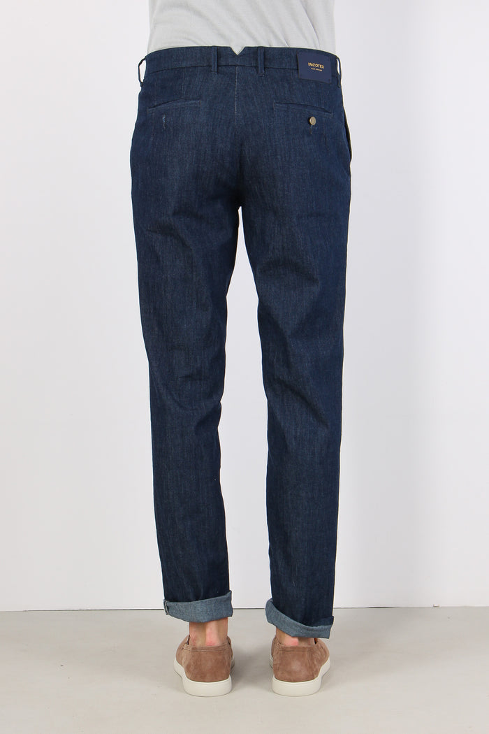 Denim Tasca America Fondo 18 Denim Scuro-4