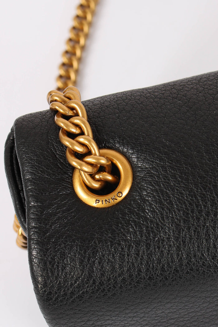 Tracollina Click Soft Mini Nero/antique Gold-7