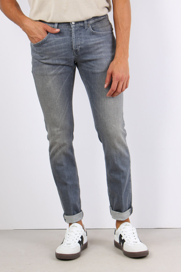 George Denim Slavato Grigio-2