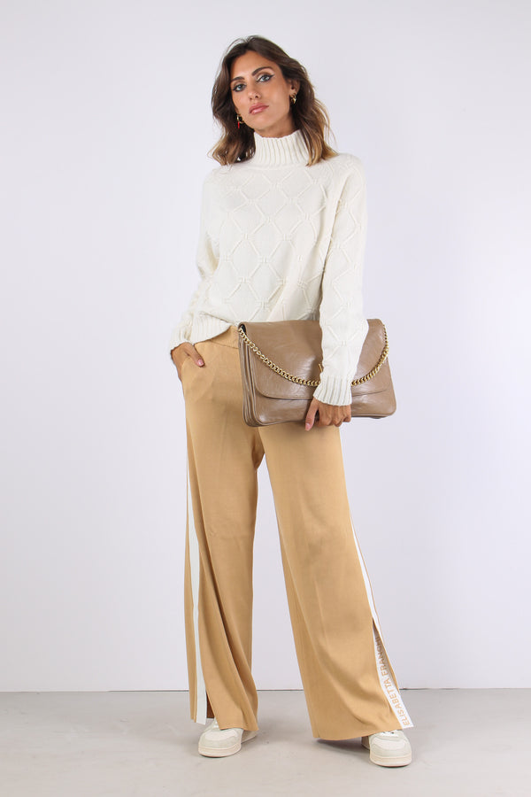 Maglia Tricot Logo Milk