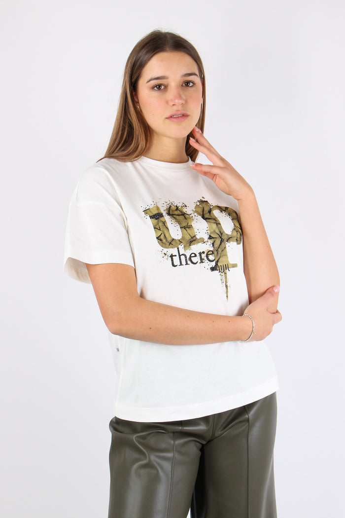 T-shirt Stampa Up Off White-6