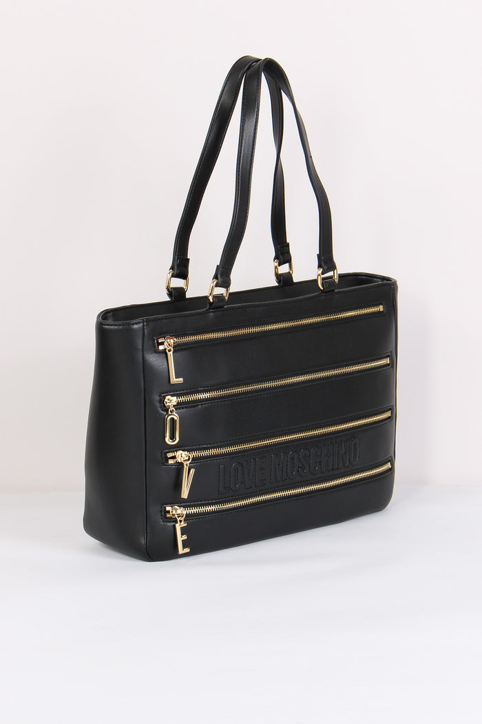 Shopping Zip Nero-5
