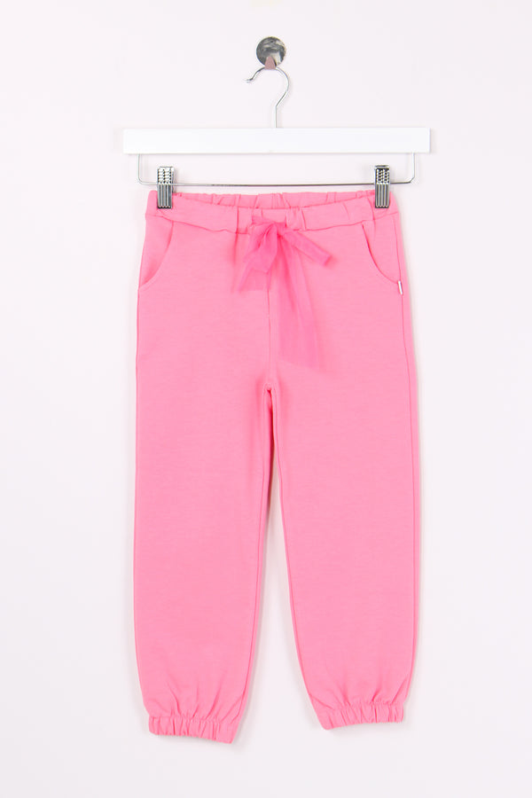 Pantalone Tuta Elastico Fuxia