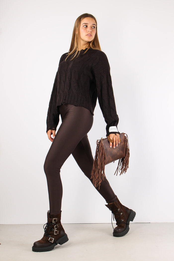 Maglia Treccia Rotture Moro-5