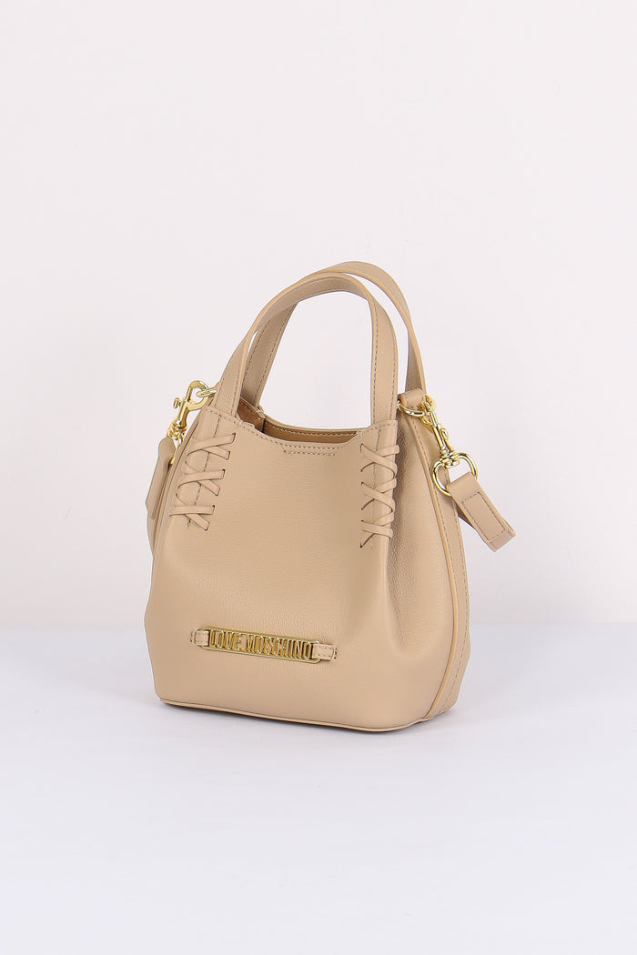 Mini Secchiello Intreccio Taupe-3