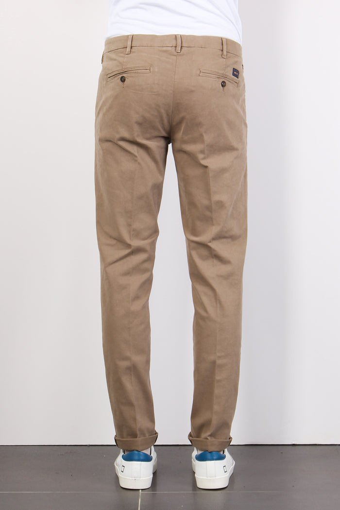 Pantalone Chino Regular Stretc Tan-3