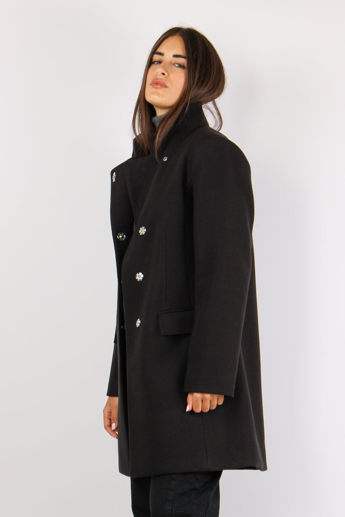 Cappotto Sfiancato Nero-4