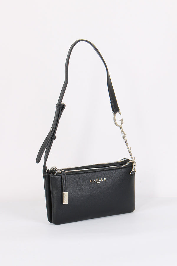 Mini Busta Tracolla Catena Nero-2