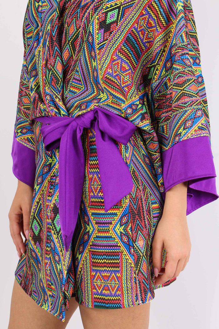 Kimono Corto Masai Color Unica-8