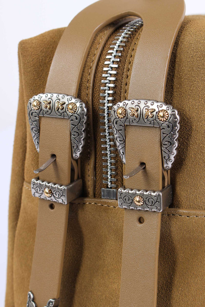 Borsa Camoscio Verde Canguro-7