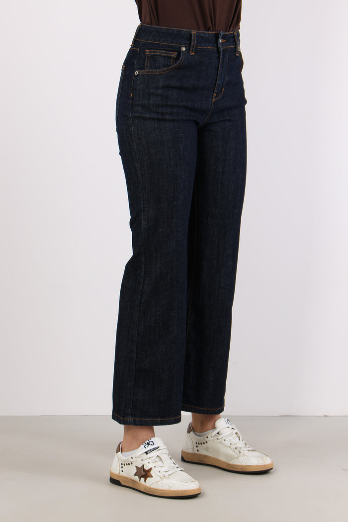 Denim Regular Impunture Contra Denim Scuro-6