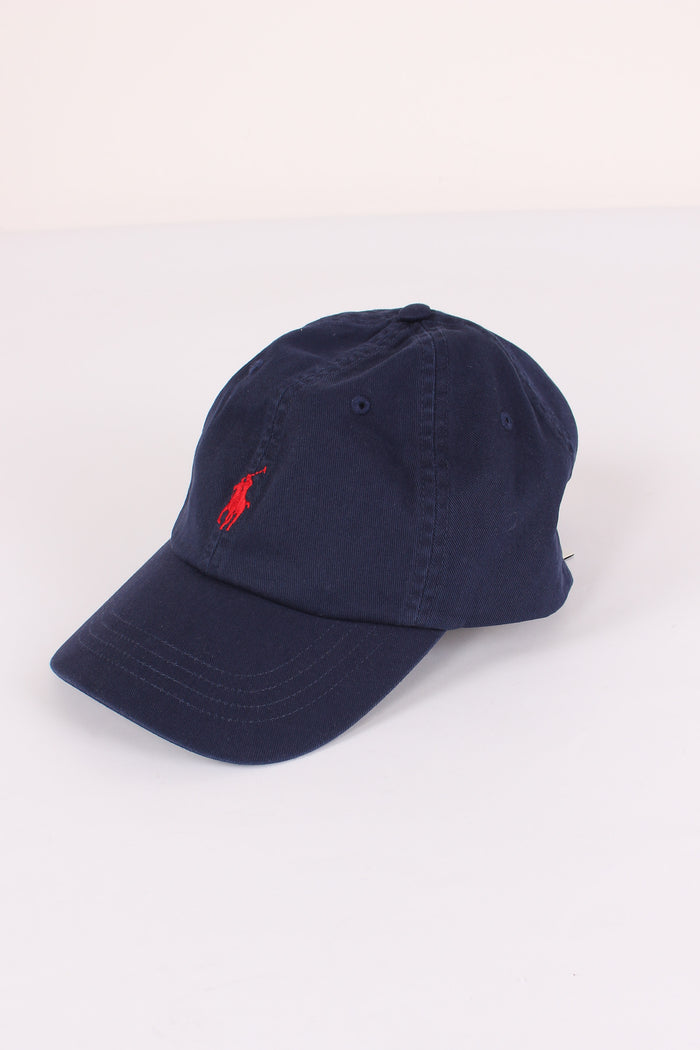 Cappello Visiera Navy/red