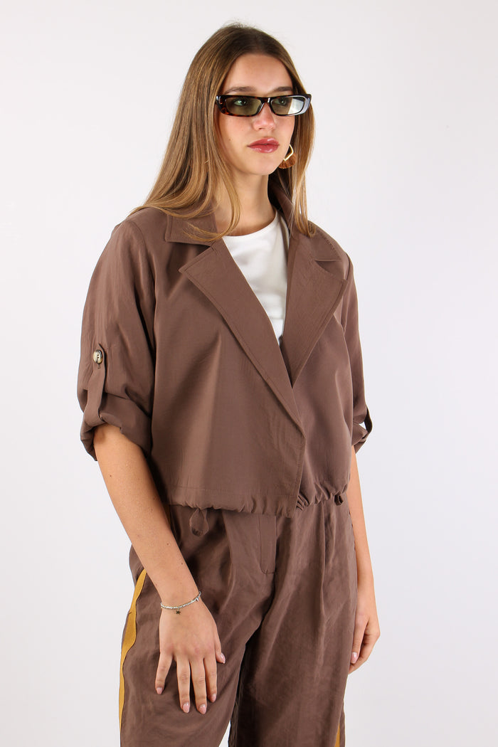 Giubbotto Arriccio Modal Cacao-6