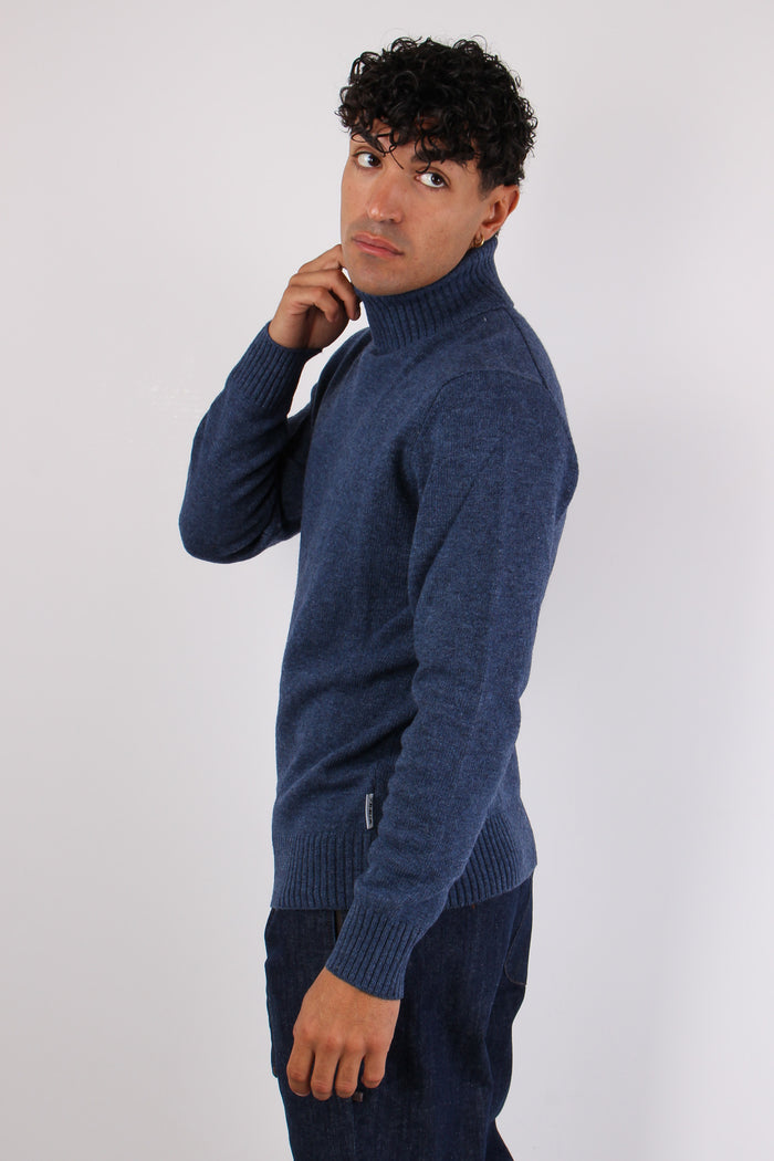 Collo Alto Lambswool Denim-6