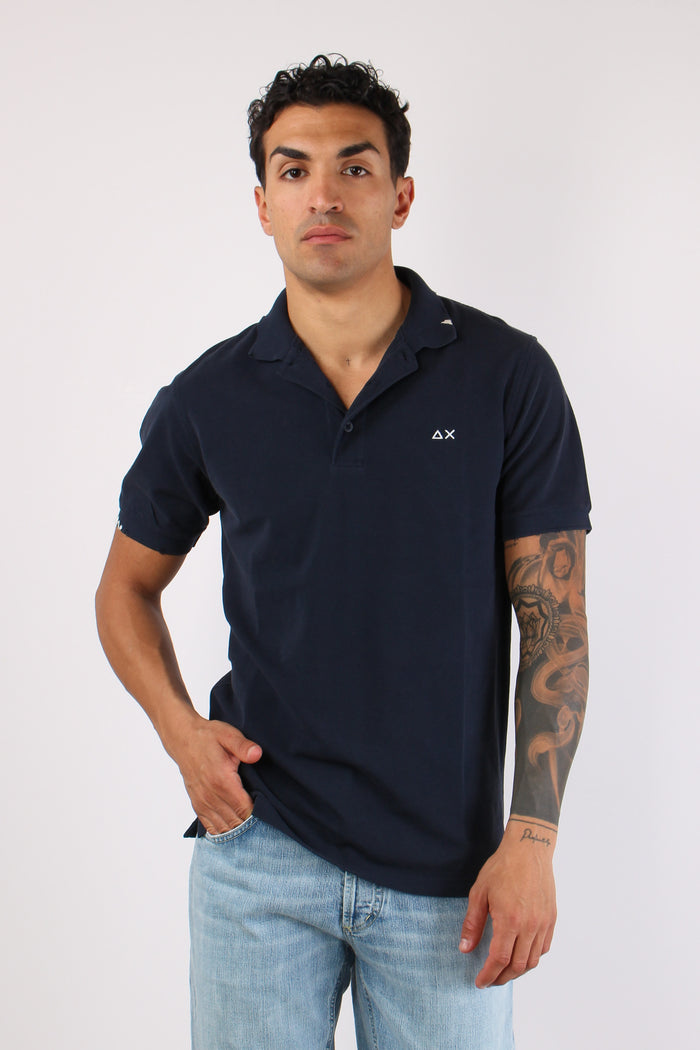 Polo Vintage Navy Blue-2