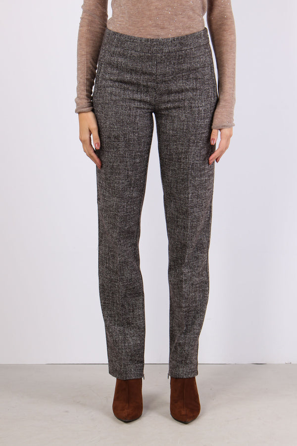 Pugliese Pantalone New York Zi Nero/marrone-2