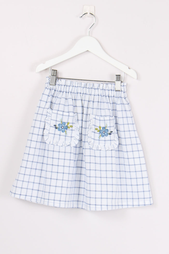 Gonna Quadri Check Blu