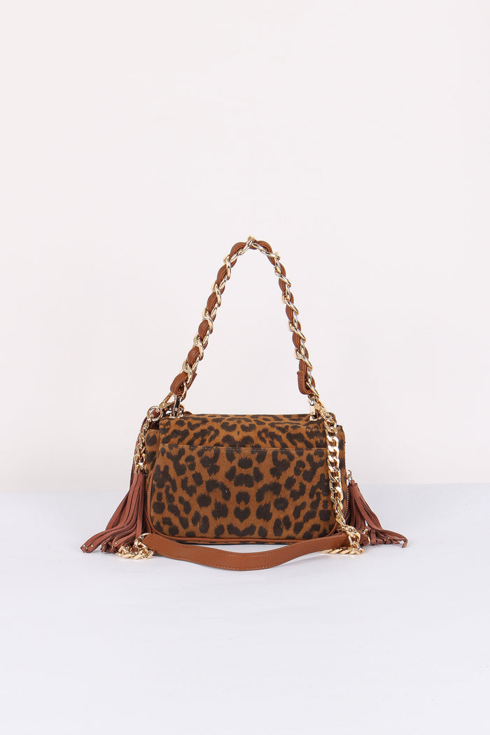 Tracolla Mini Macula Leopard-3