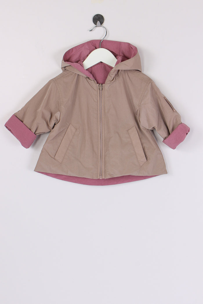 Cappettina Cappuccio Reversibi Hazelnut/iris