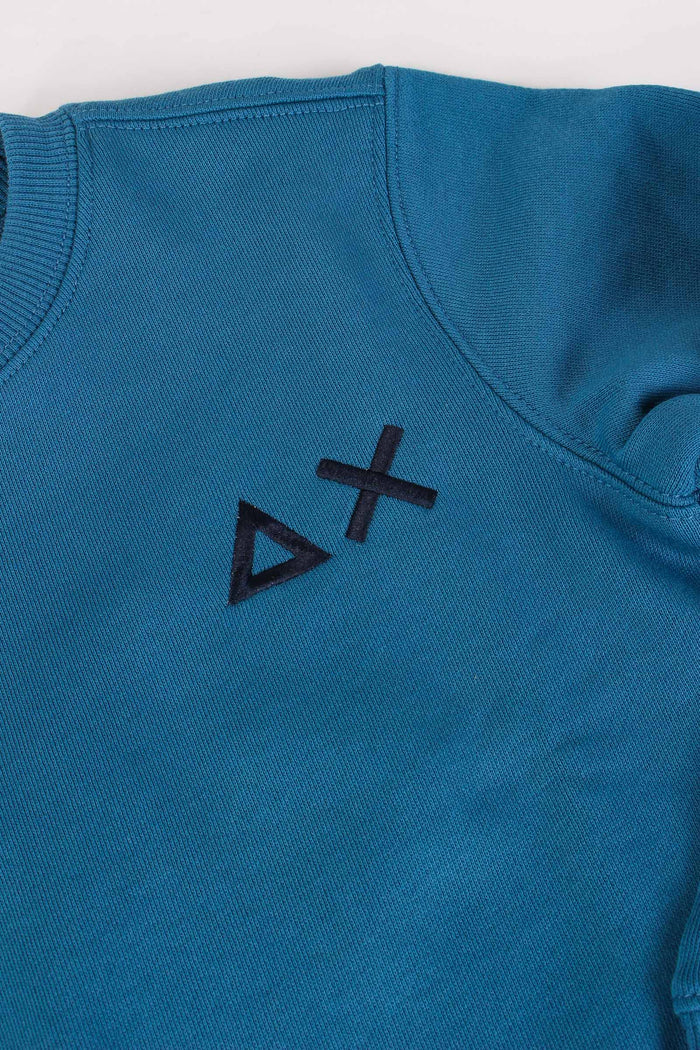 Felpa Girocollo Avio-3