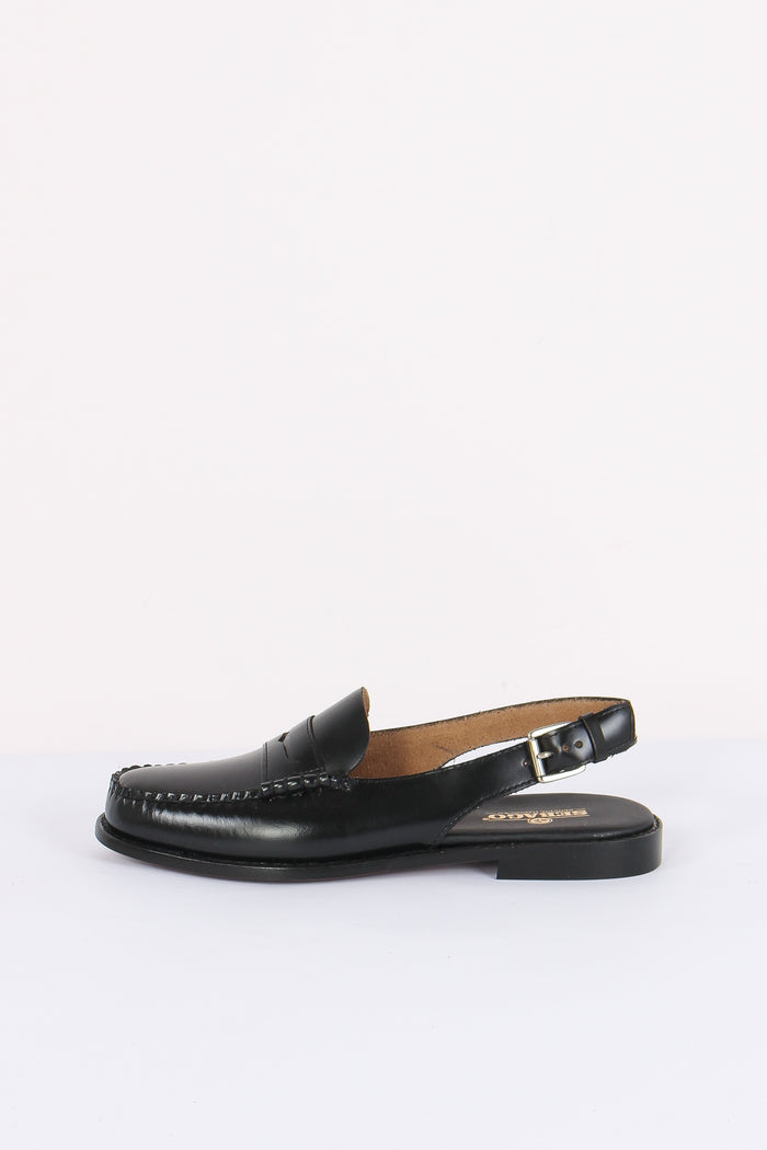 Sandalo Mocassino Black-7
