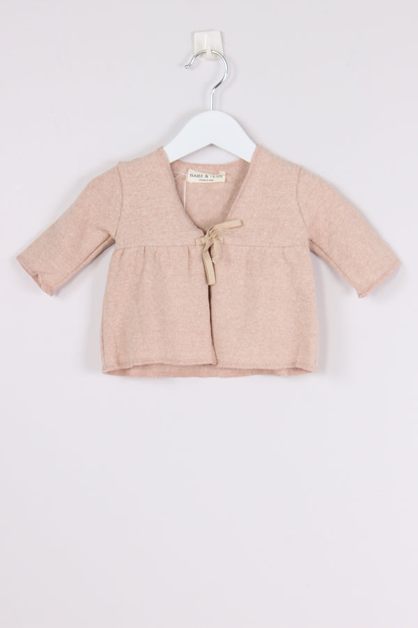 Cardigan Laccio Caldo Cotone Soft Rose