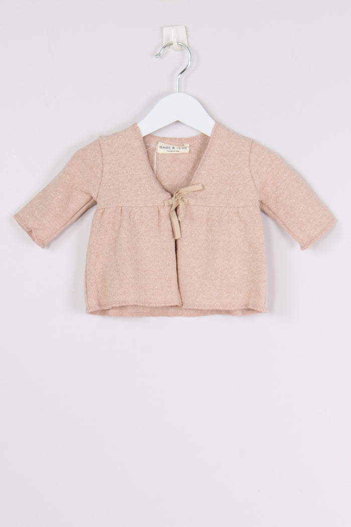 Cardigan Laccio Caldo Cotone Soft Rose