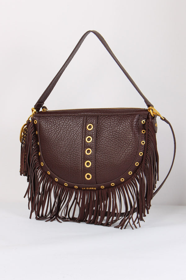 Mezzaluna Frange Brown-2