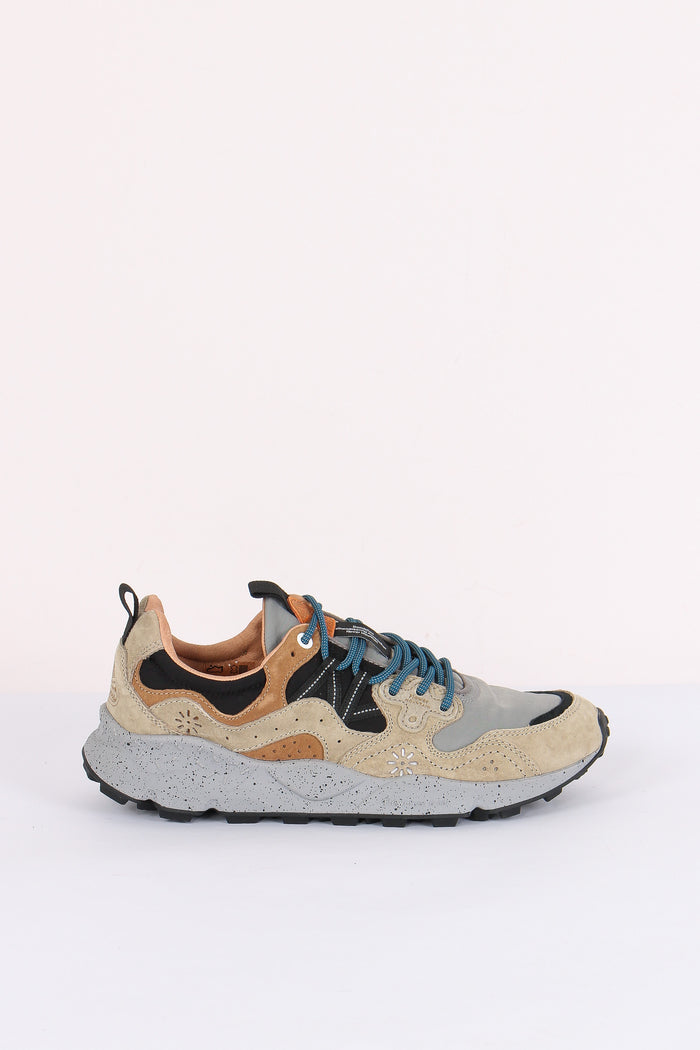 Sneakers Yamano 3 Suede/nylon Dark Beige/grey