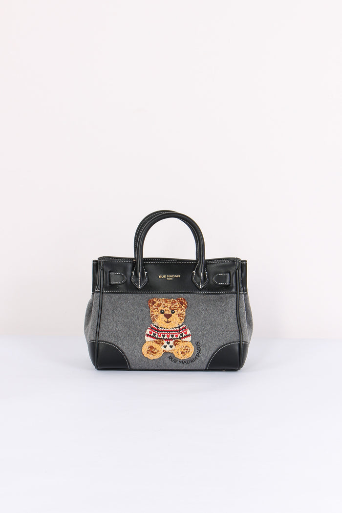 Mini Shopping Orsetto Grey