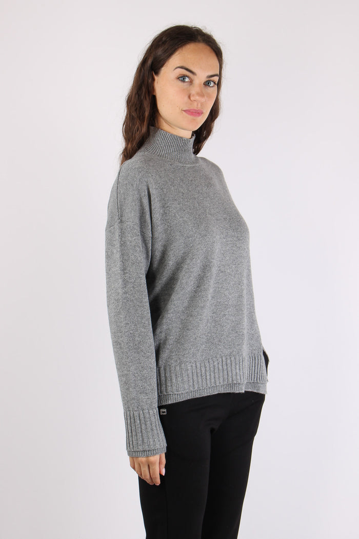 Collo Alto Apertura Melange Grey-4