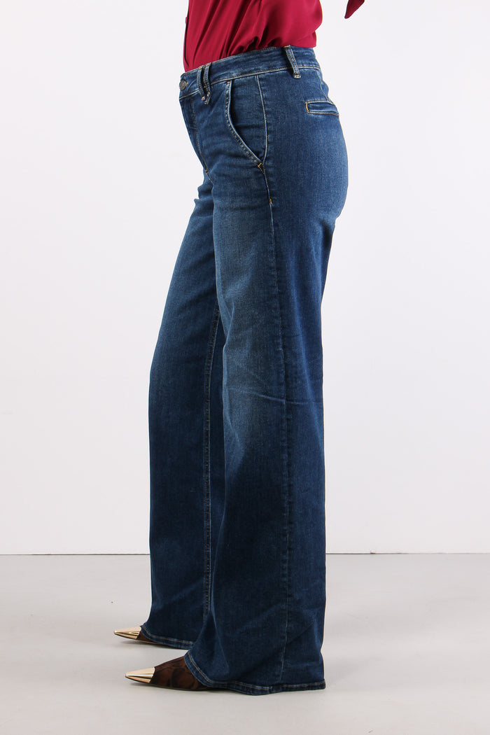 Denim Flare Tasca America Denim Medio-4