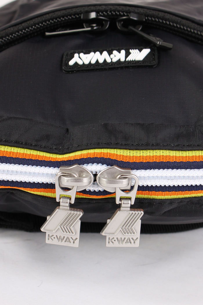 Borsa Tracolla Nylon Black Pure-6