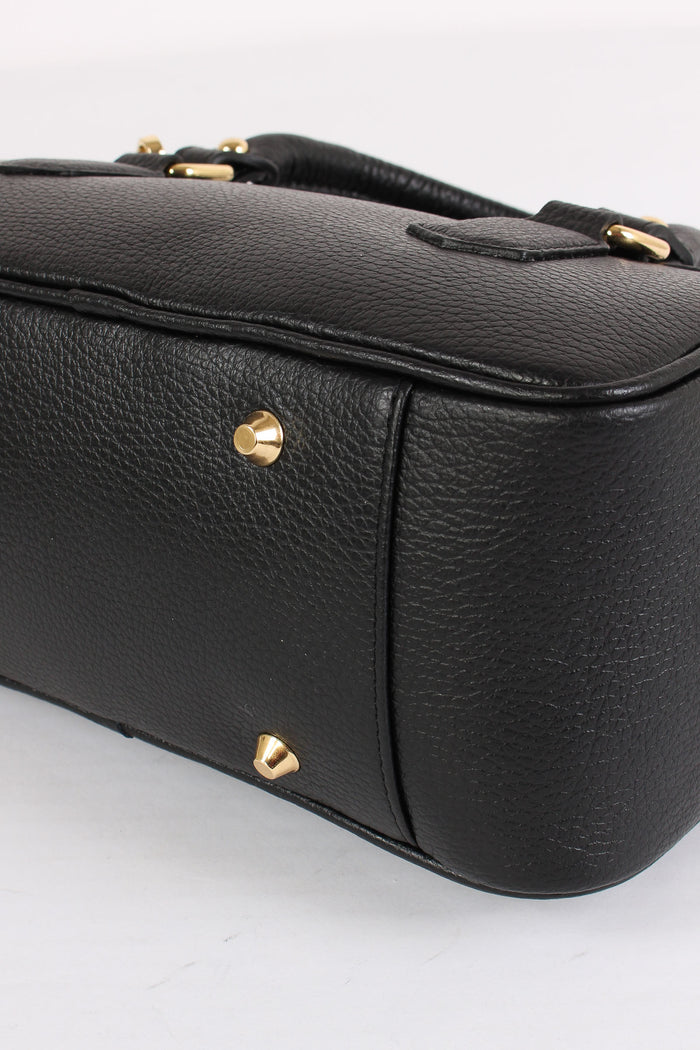 Maxi Bauletto Zip Nero-8