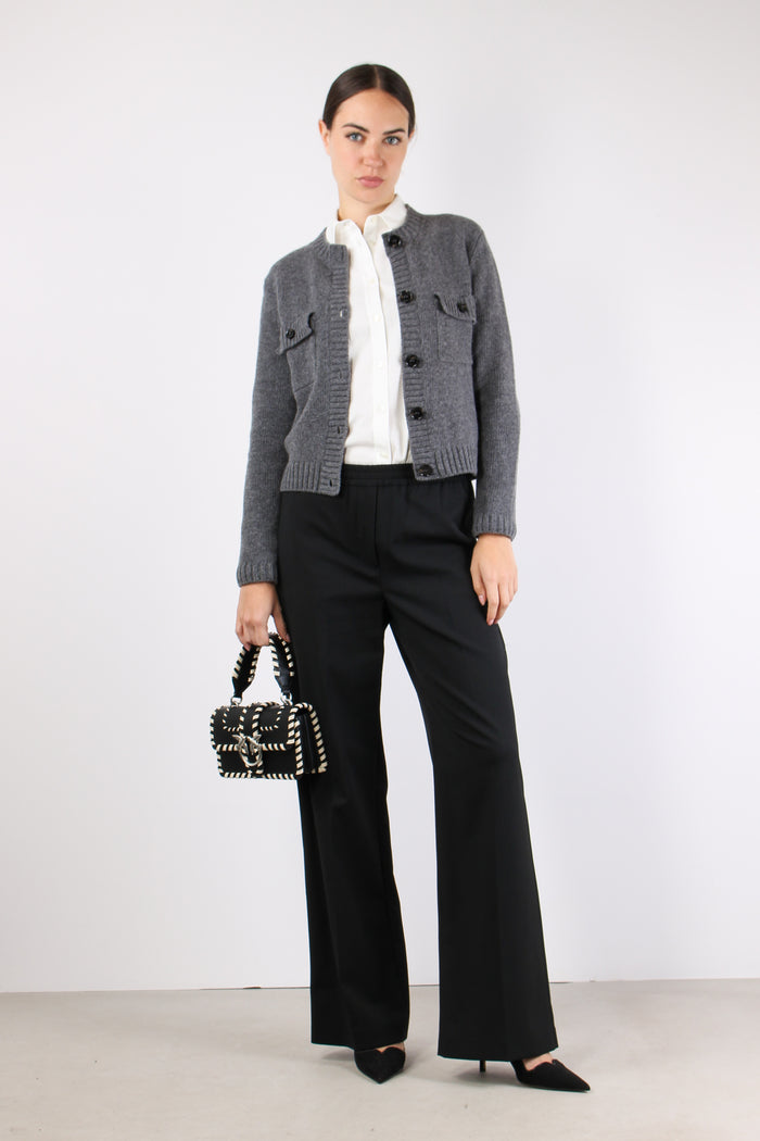 Nichel Camicia Cotone Basica Off White-5