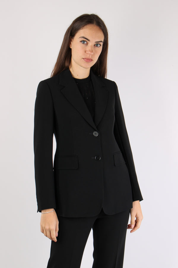 Linz Giacca Monopetto Cady Nero-2