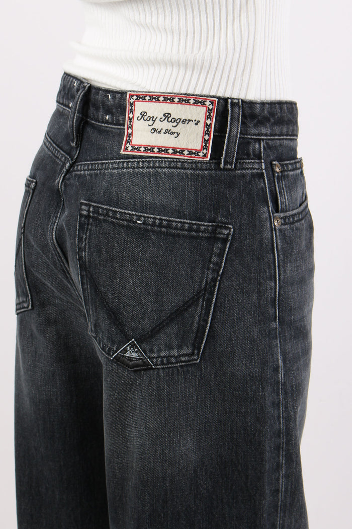 Denim Palazzo Denim Black-7
