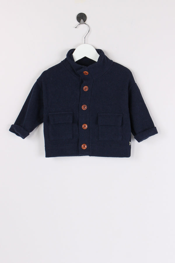 Cappotto Lana Cotta Dark Blue