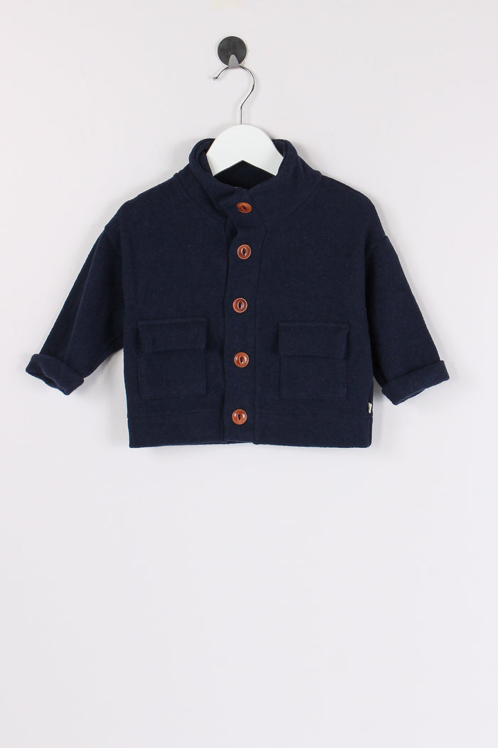 Cappotto Lana Cotta Dark Blue