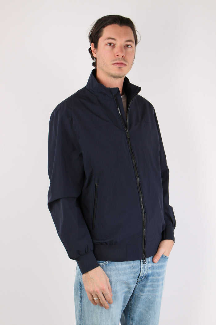 Finlay Giubbotto Corto Elastic Blue Black-7