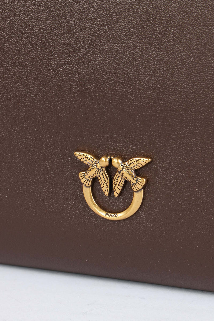 Tracolla Triplet 3 Scomparti Marrone/castagna-8