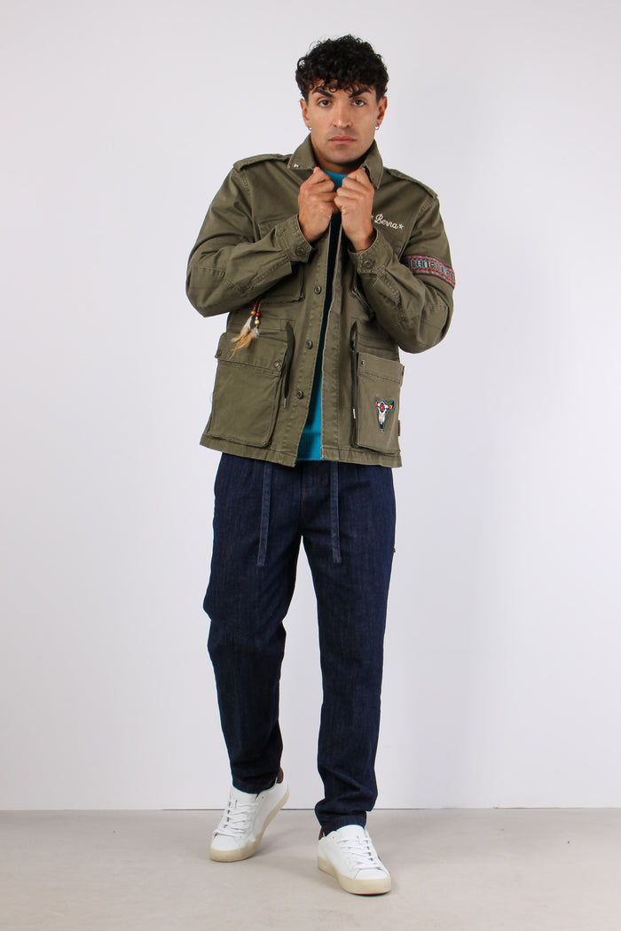 Field Jacket Verde-3