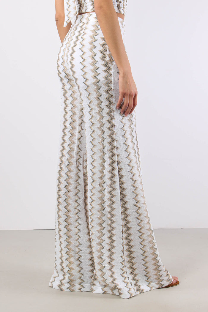 Pantalone Palazzo Jacquard Miami-6