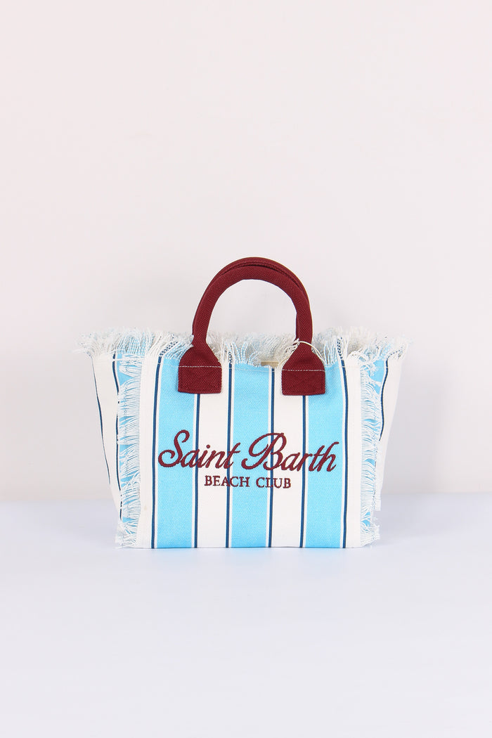 Colette Canvas Righe Azzurro/rosso