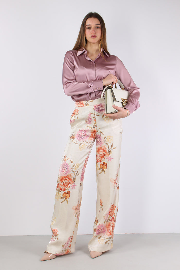 Camicia Raso M/l Rosa-9