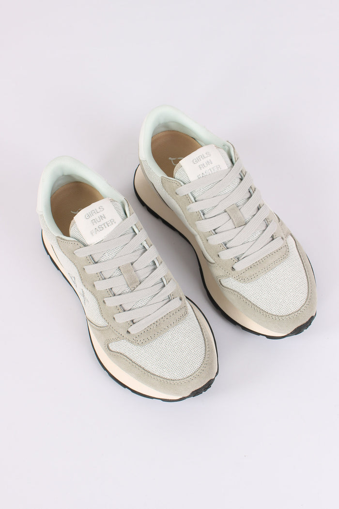 Sneakers Ally Glitter Textile Argento-6